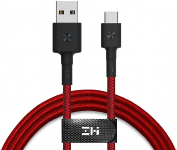 Кабель ZMI Premium USB-C - USB 1m red