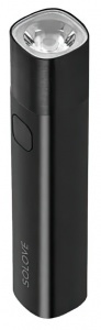 Xiaomi Solove X3S Portable Flashlight Power Bank Black