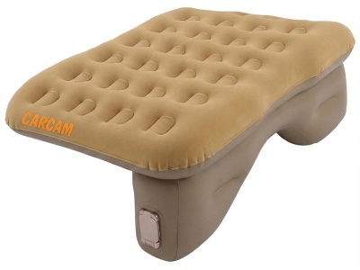 Купить CARCAM Inflatable Back Seat Auto Airbed, Auto Air Pump, Repair Kit, 135x85 cm. (CCMTE1750) Brown