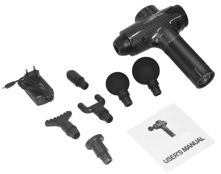 Купить Массажный пистолет Xiaomi Spetime Fascia Gun 03 Black Carbon