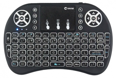 Vontar I8+ Wireless Keyboard 2.4GHz Air Mouse Touchpad Handheld for Android TV BOX Mini PC Lion ver.