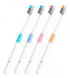 Купить Xiaomi Dr. Bei Bass Toothbrush Multicolor (4 шт)