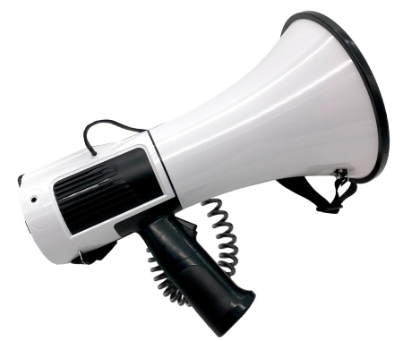 Купить Handheld Megaphone Talk/Siren/Bluetooth/USB/TF/AUX/Rec 80W 2000mAh (106U)