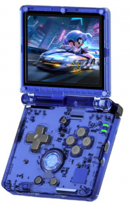 Anbernic Portable Game Console RG35XXSP Blue Transparent