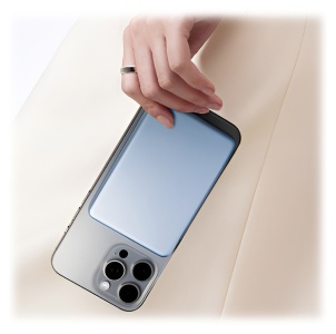 Купить Xiaomi Magnetic Ultra-Thin Power Bank 5000 mAh 7.5W (WPB0507S) Blue