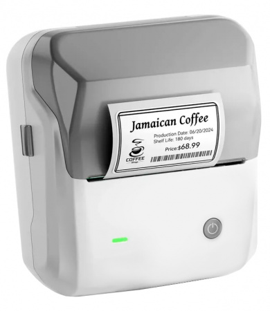 Купить Портативный термопринтер NIIMBOT Label Printer B31 Gray
