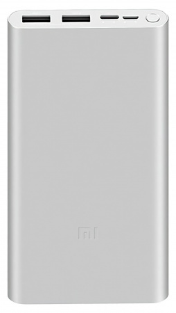 Xiaomi Mi Power Bank 3 10000 mAh Silver (PLM13ZM)