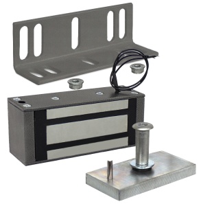 Купить CARCAM M1-200 Электромагнитный замок с уголком (silver antique)