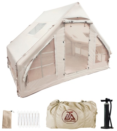 Купить Надувная палатка Tourus Inflatable Camping Tent 300×210×200cm Beige TS-IT03