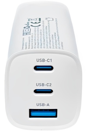 Купить Сетевое зарядное устройство Mivo MP-651Q White