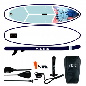 Viking Inflatable SUP Board 320*75*15 Blue-Orange