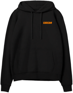 Купить Carcam Худи c капюшоном чёрное XL