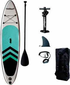 СoolSurf Inflatable SUP Board 320*75*15 White-Blue 