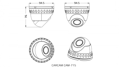 CARCAM CAM-715
