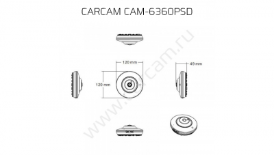 CARCAM CAM-6360PSD