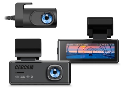 CARCAM 2CH 4K+1080p Mini WiFi Dash Cam GPS DVR R3 Купить Автомобильный мини регистратор CARCAM 2CH 4K+1080p Mini WiFi Dash Cam GPS DVR R3