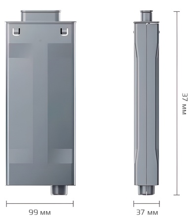 Купить Xiaomi Mijia Smart Desktop Fish Tank Filter Element (MYGL200) Gray