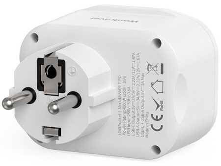 Купить Розетка с USB-портом Mivo MC-103
