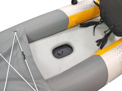 Tourus Inflatable Kayak 328×85×23cm Yellow and Grey, TS-K01