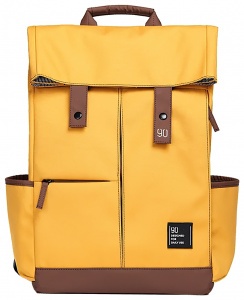 Xiaomi 90 Points Vibrant College Casual Backpack Yellow