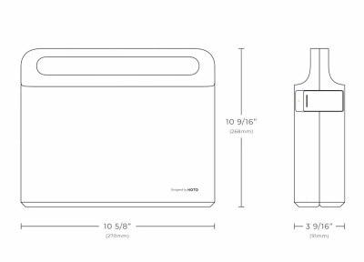 Xiaomi Hoto Impact Drill Tool Box (QWDZGJ002) Gray