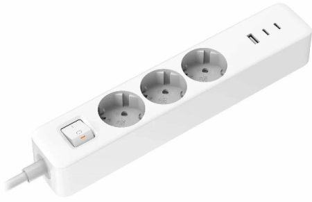 Купить Xiaomi 20W Power Strip EU (XMCXB01EU) White