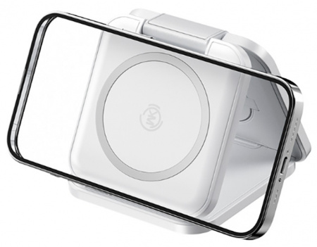 Купить Wekome Folding 3-in-1 Wireless Charger (WP-U174) White