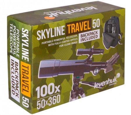 Купить Телескоп Levenhuk Skyline Travel 50