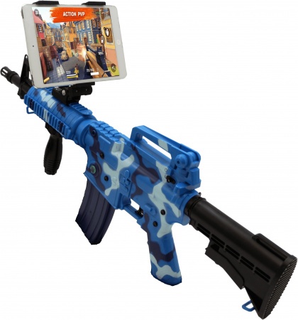 Intelligent ar gun AR47-1 Camouflage blue