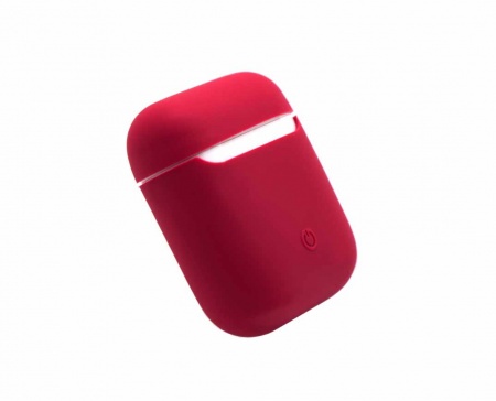 Чехол AirPods Silicon Case - красный