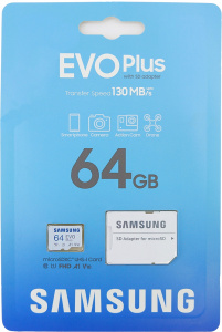 Samsung EVO Plus 64GB microSDXC UHS-I Card (MB-MC64KA/AM)