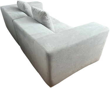 Купить Frameless Foam Sofa Bed 220x100x62 cm. (T-006) Light Grey