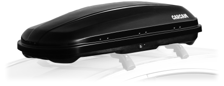 Купить Автобокс CARCAM 370Л (CC3005) Чёрный