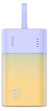 Купить Xiaomi Baseus Pocket Fast Charging Power Bank Type-C 5200 mAh (PPKDC05L) Purple