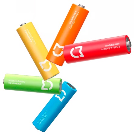 Купить Xiaomi Mijia No.5 AA  Alkaline Battery 40 pcs