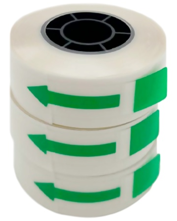 Купить Стикеры для Xprinter HP6 15mm*7m (3pcs) Transparent