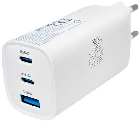 Купить Сетевое зарядное устройство Mivo MP-651Q White