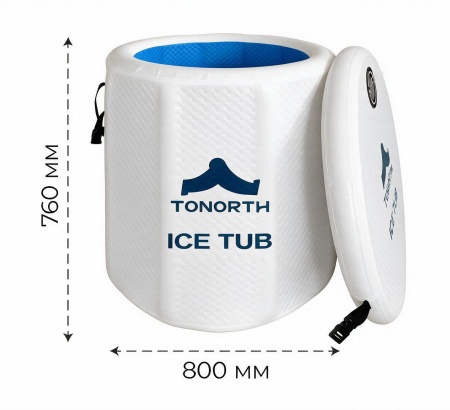 Купить Надувная ледяная ванна Tonorth Inflatable Ice Tub 80x76x32 230L (TS-BCP01) White