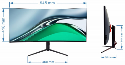 Купить Монитор CARCAM Ultrawide Curved Monitor 40'' 75Hz (CCLED40C75)