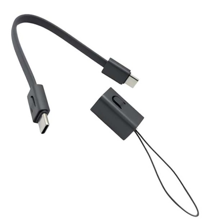 Купить Внешний аккумулятор Xiaomi Ultra-thin Power Bank with Built-in Cable 5000W 22.5W (PB0522S) Night Shadow Gray