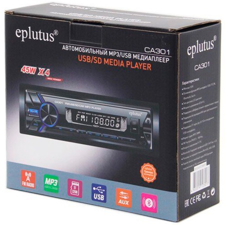 Купить Автомагнитола 1 Din с дисплеем LCD Eplutus CA301