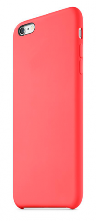 Чехол для iPhone 8 plus Silicon Case красный