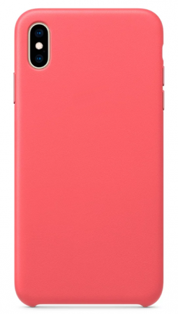 Чехол для iPhone XS Max Silicon case Apple WS розовый