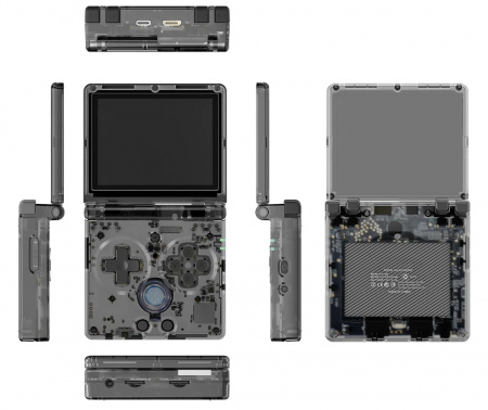 Купить Anbernic Portable Game Console RG35XXSP Black Transparent