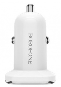 Borofone BZ12A АЗУ 1USB 3.0A QC3.0 Быстрая зарядка Белый