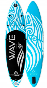 Kesser Inflatable SUP Board 366*75*15 Wave Light Blue 