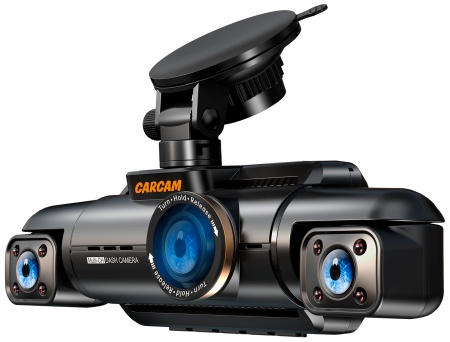 Купить Автомобильный регистратор CARCAM 4CH FullHD (4x1080p) Super Real View 360º WiFi DASH CAM GPS DVR CC-365