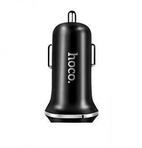 Hoco Z1i АЗУ 2USB 2.1A для Lightning 8-pin Черный (iPhone)