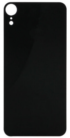 Защитное стекло для задней панели iPhone XR черный ТЕХПАК