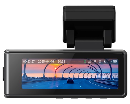 Купить Автомобильный мини регистратор CARCAM 2CH 4K+1080p Mini WiFi Dash Cam GPS DVR R3